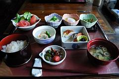 御宿小笠原2日目朝食